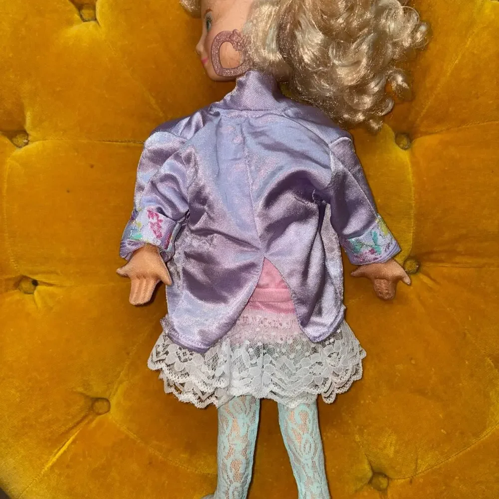 Vintage 1986 Mattel Hot Looks 18” Bendable Fashion Doll Blonde